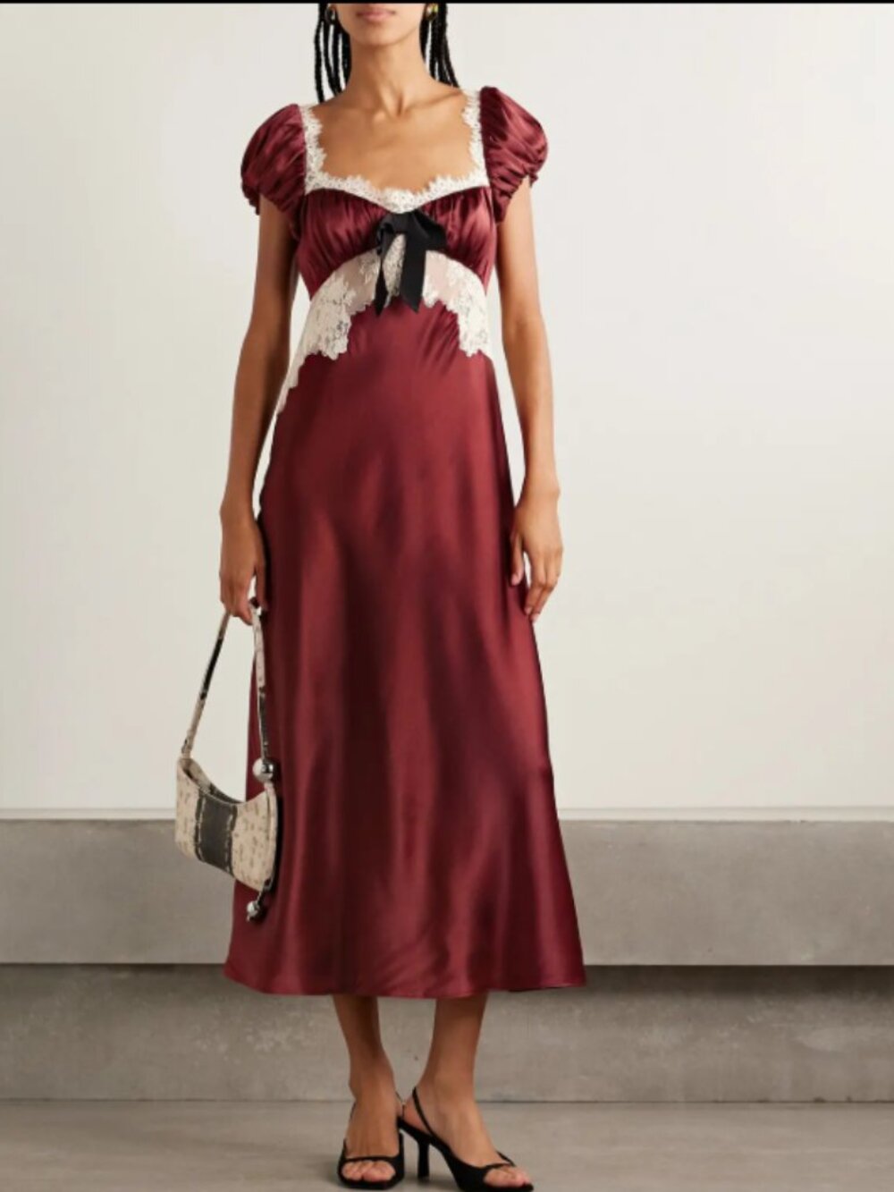 DOEN VEDA DRESS IN ELDERBERRY - Picture 4 of 5